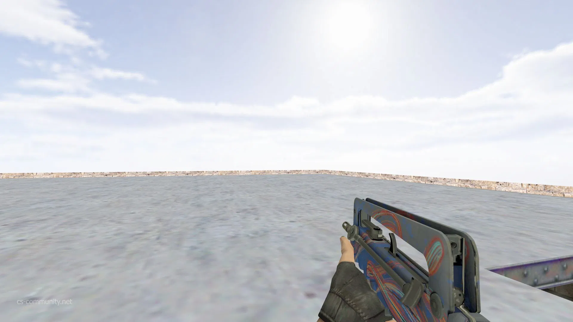 Модель FAMAS Остаточное изображение