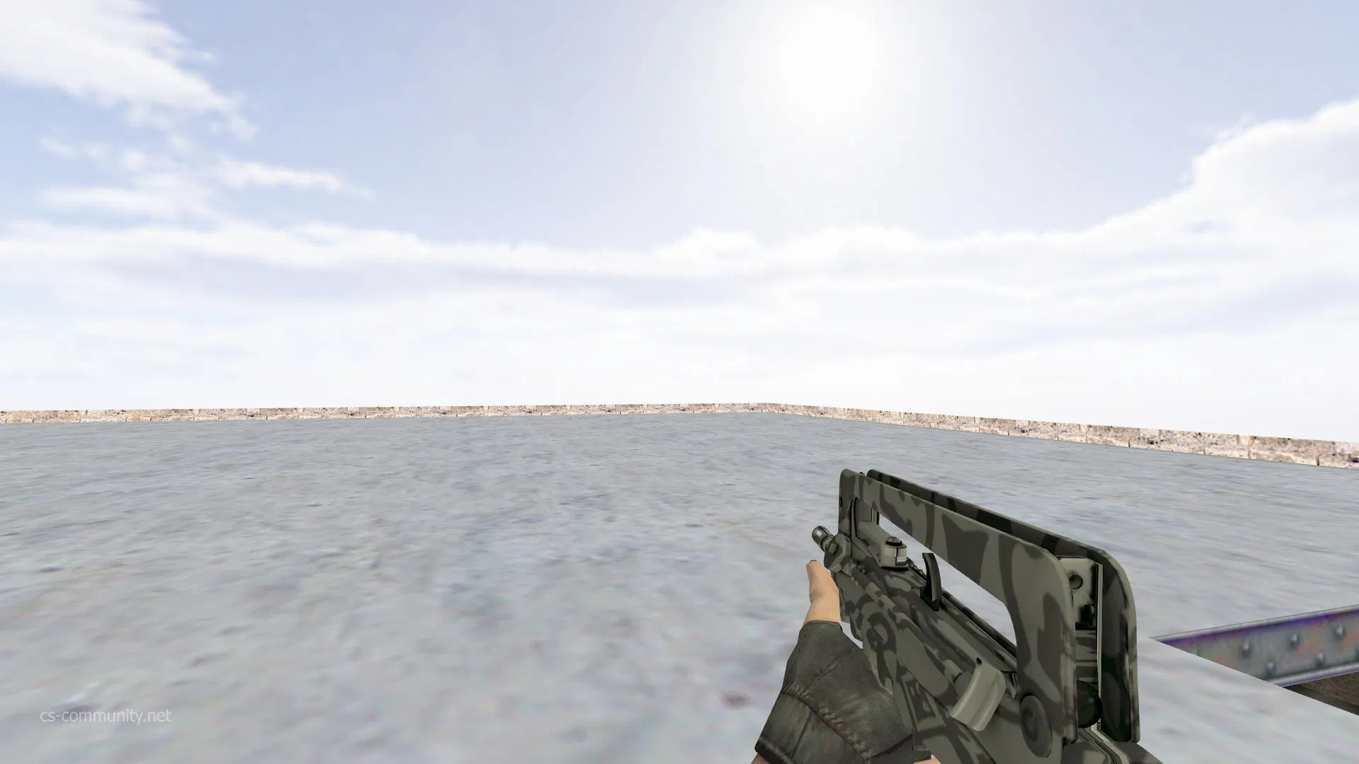 Модель FAMAS Тёмная вода
