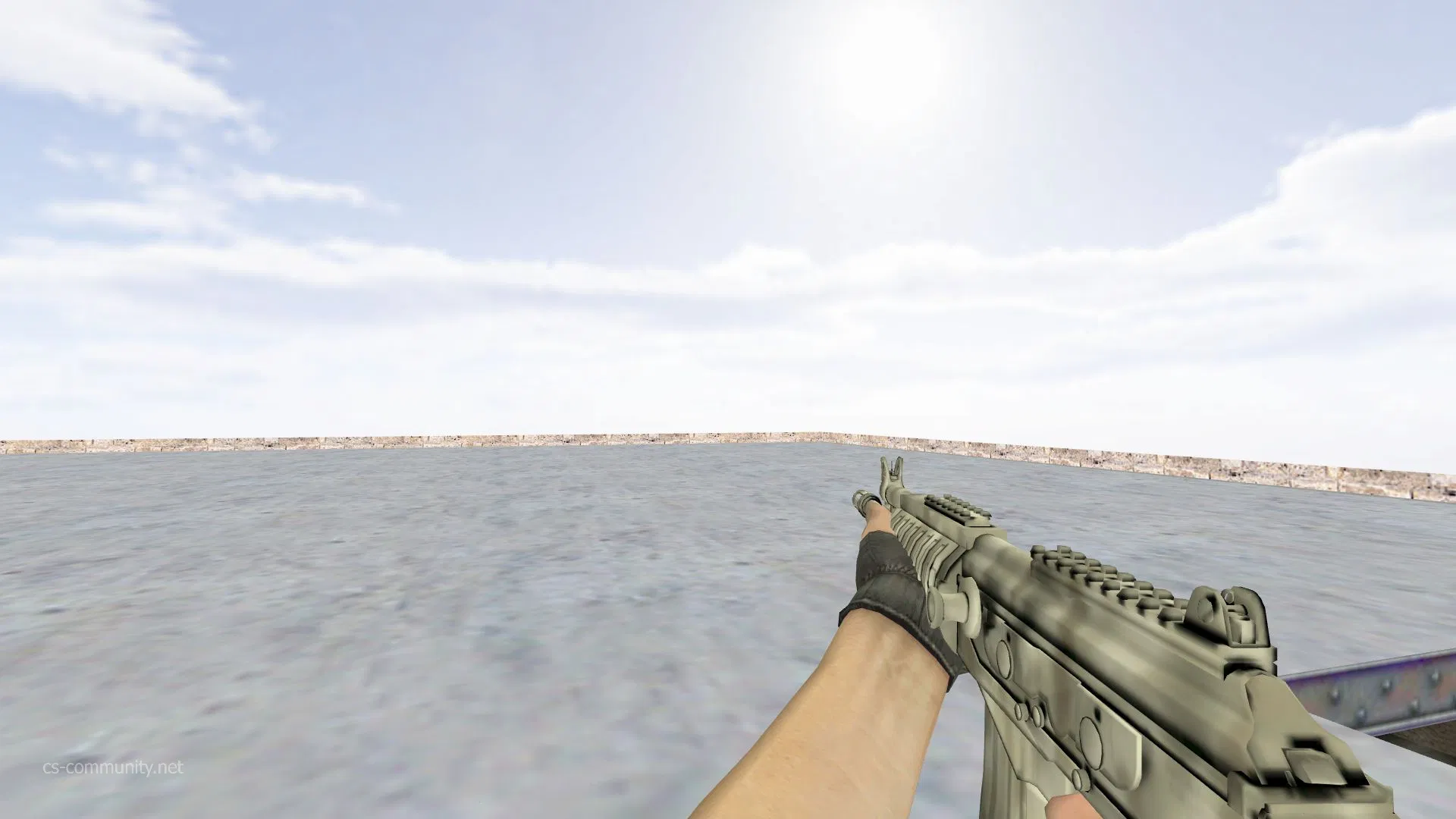 Модель Galil AR Белое напыление