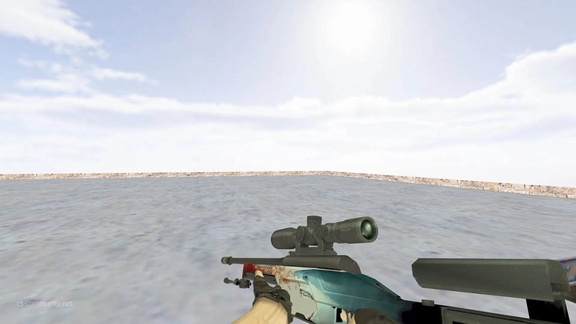Модель SSG-08 Кровь в воде