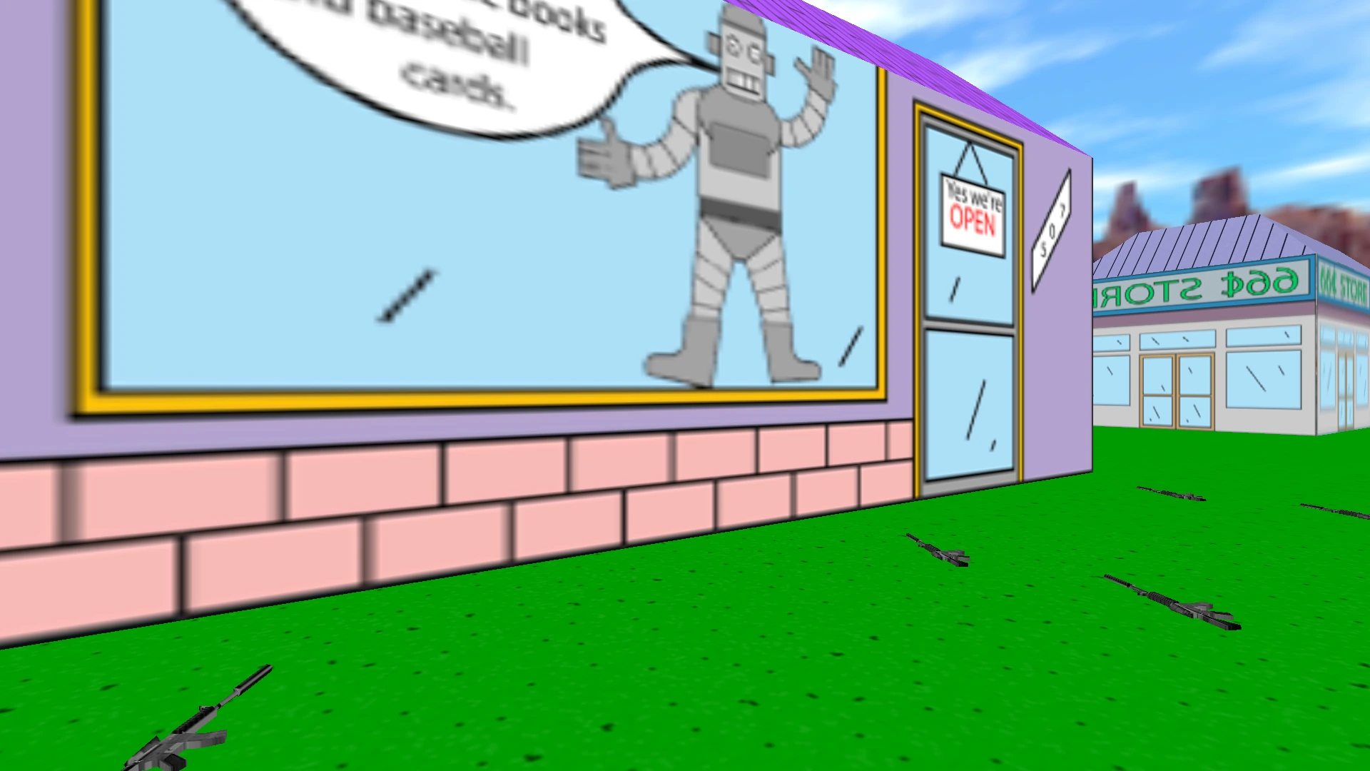 Карта aim_ak-colt-simpsons