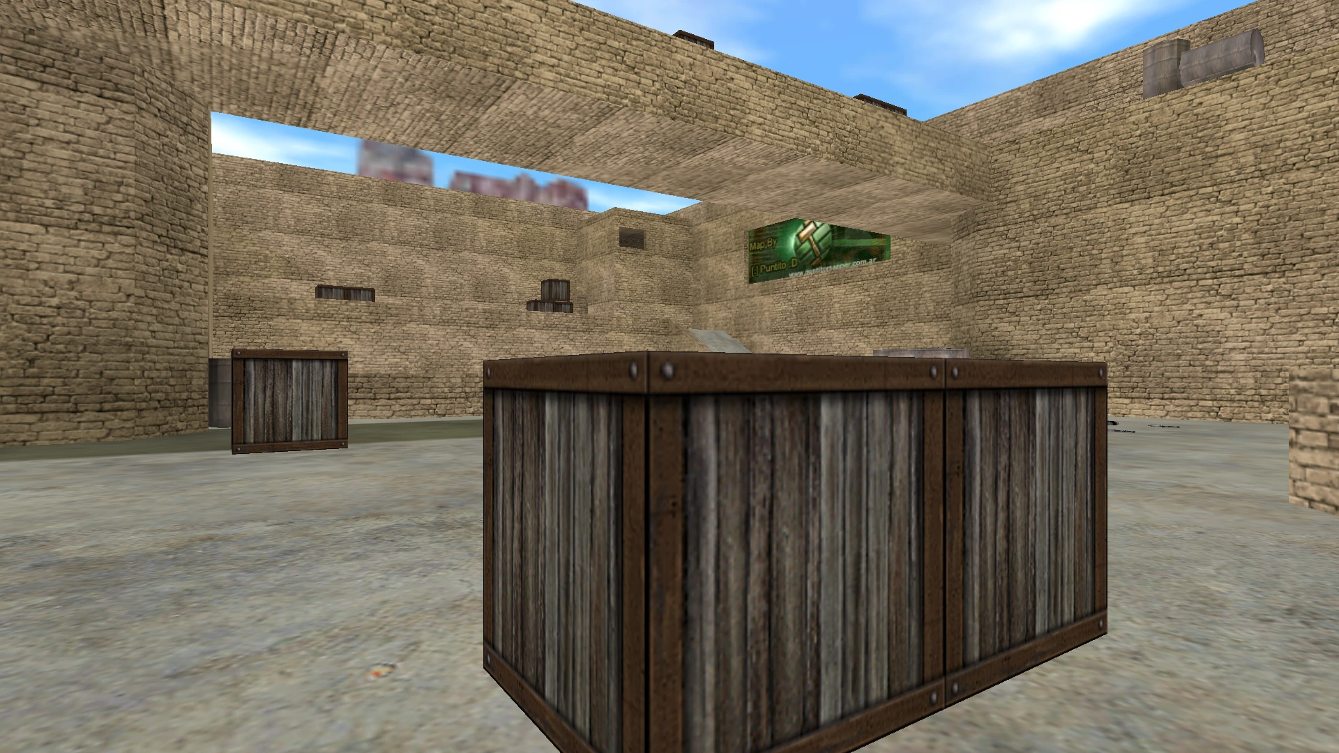 Карта aim_brickbridge