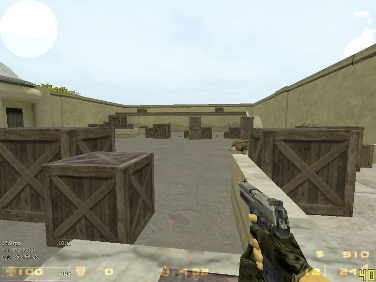 Карта aim_map_csgo_beta1