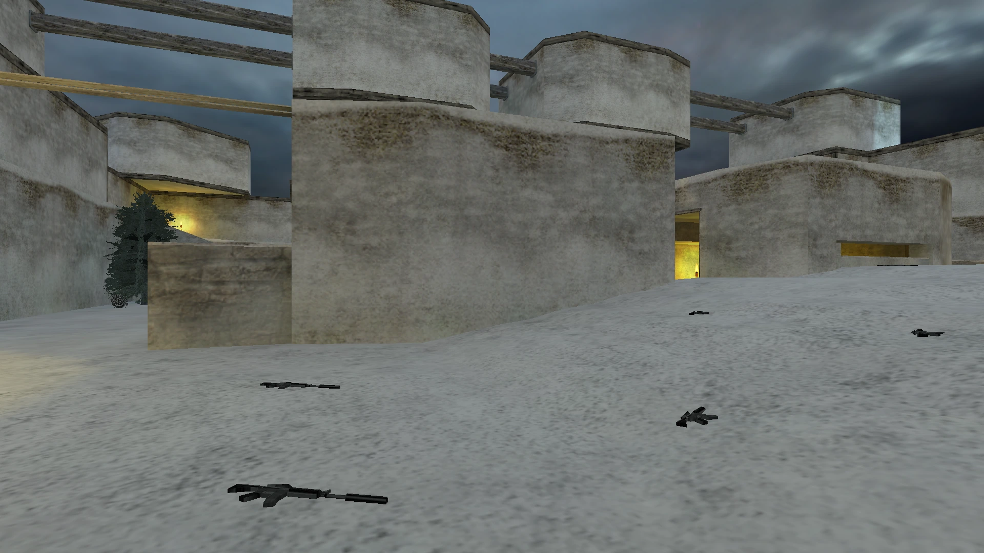 Карта aim_snow_dino