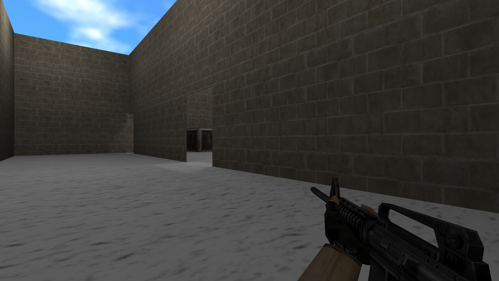 Карта aim_snowm4a1_mv
