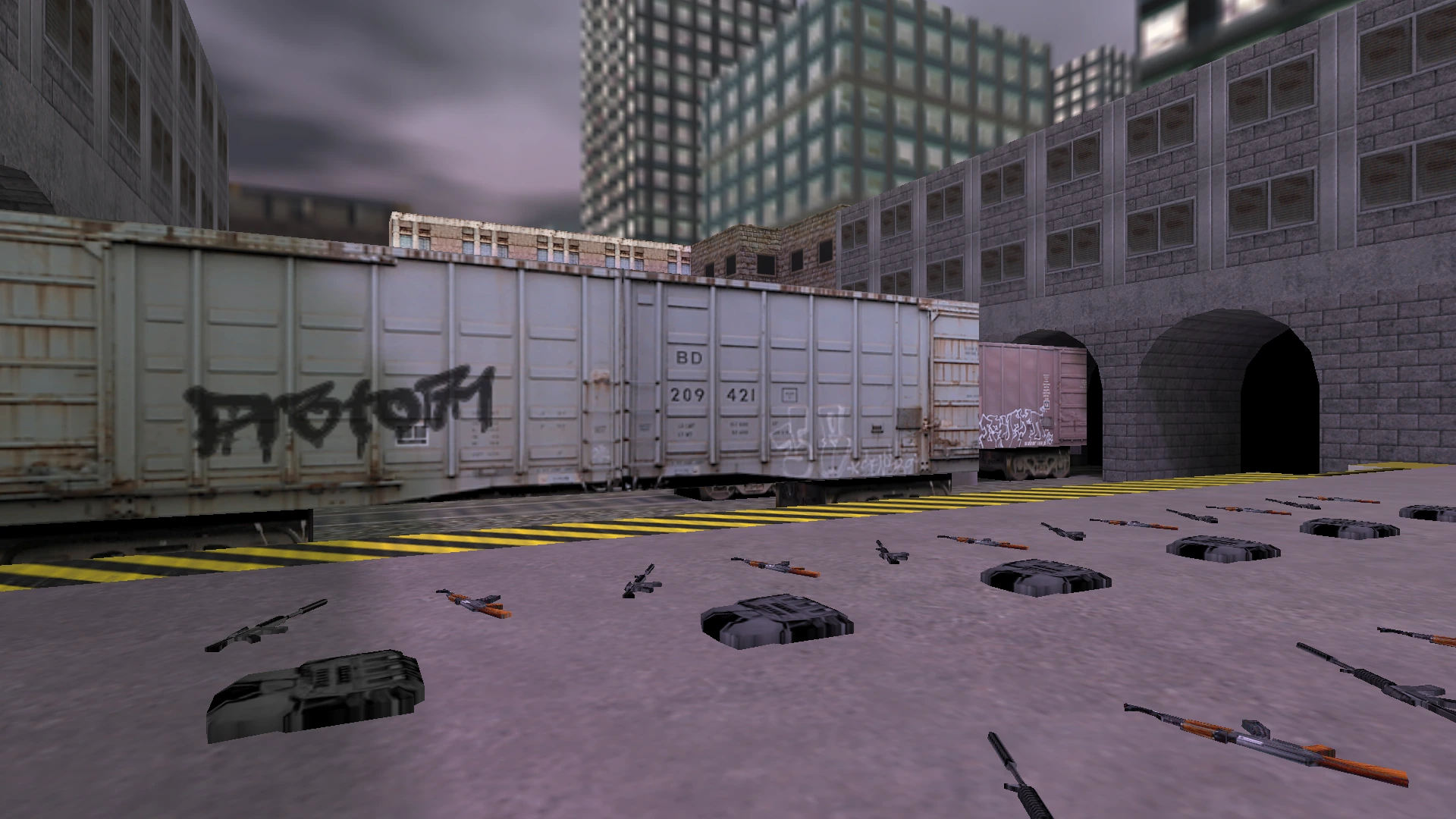 Карта aim_train