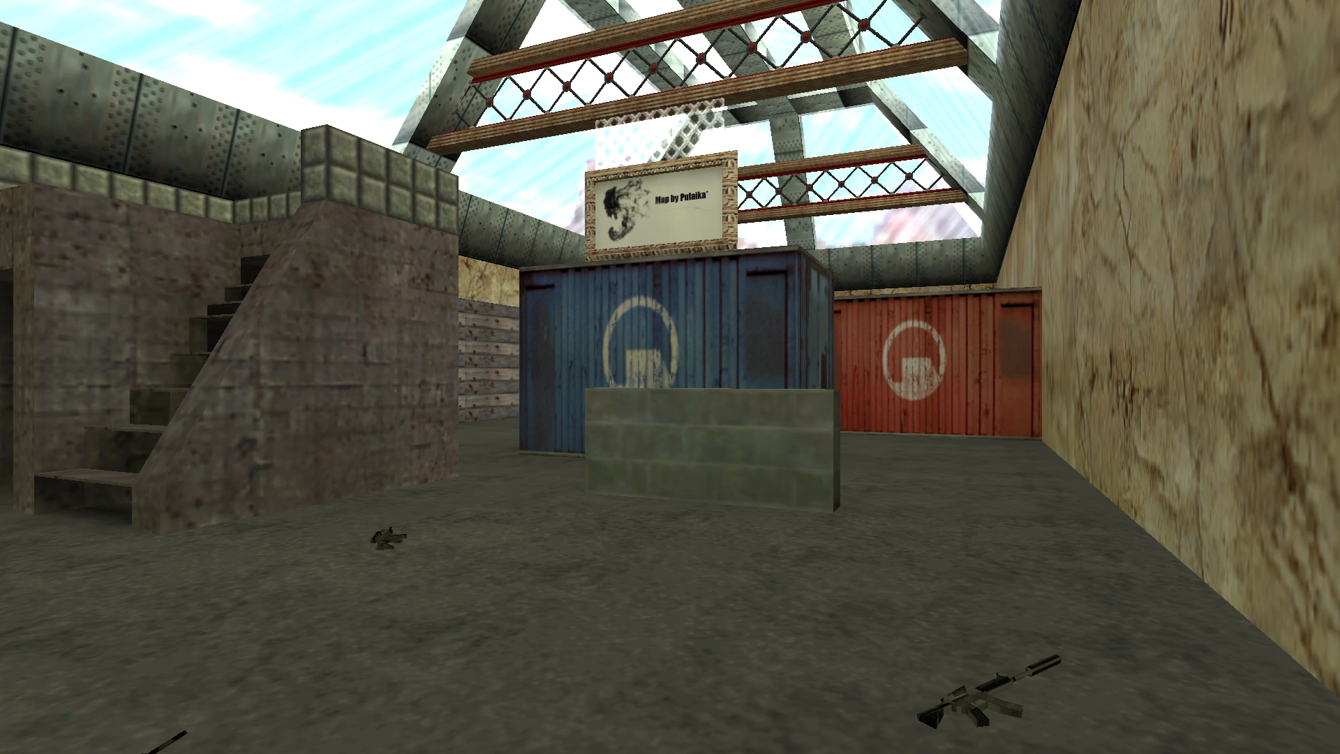 Карта aim_trainhouse