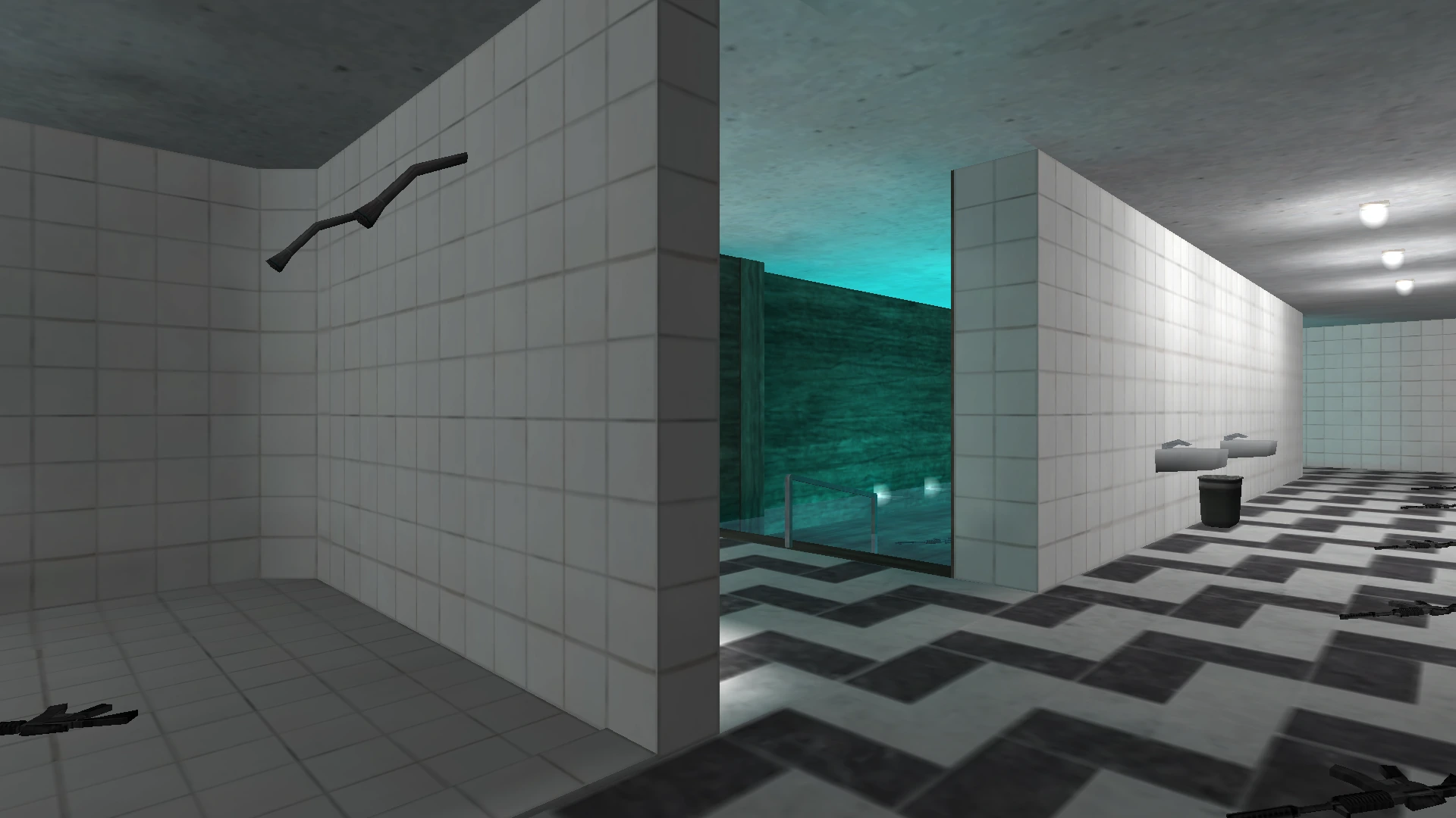 Карта aim_woodpool_final