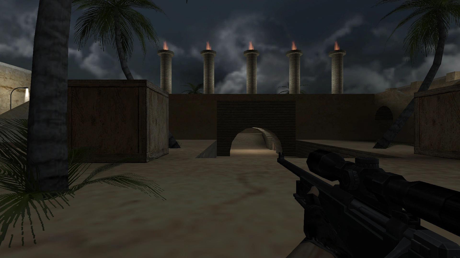 Карта awp_battleground_night