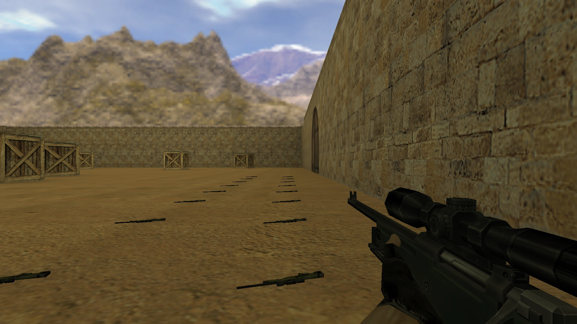 Карта awp_dust_crates