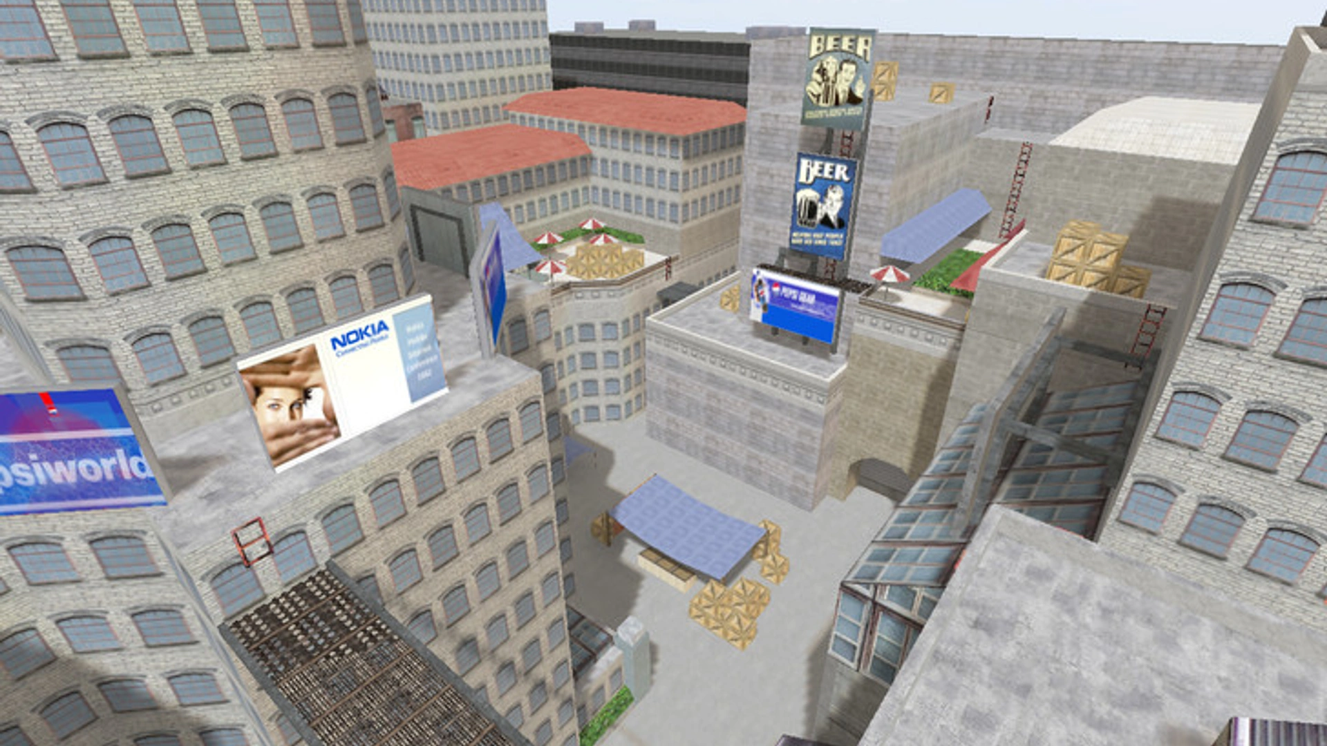 Карта awp_rooftops