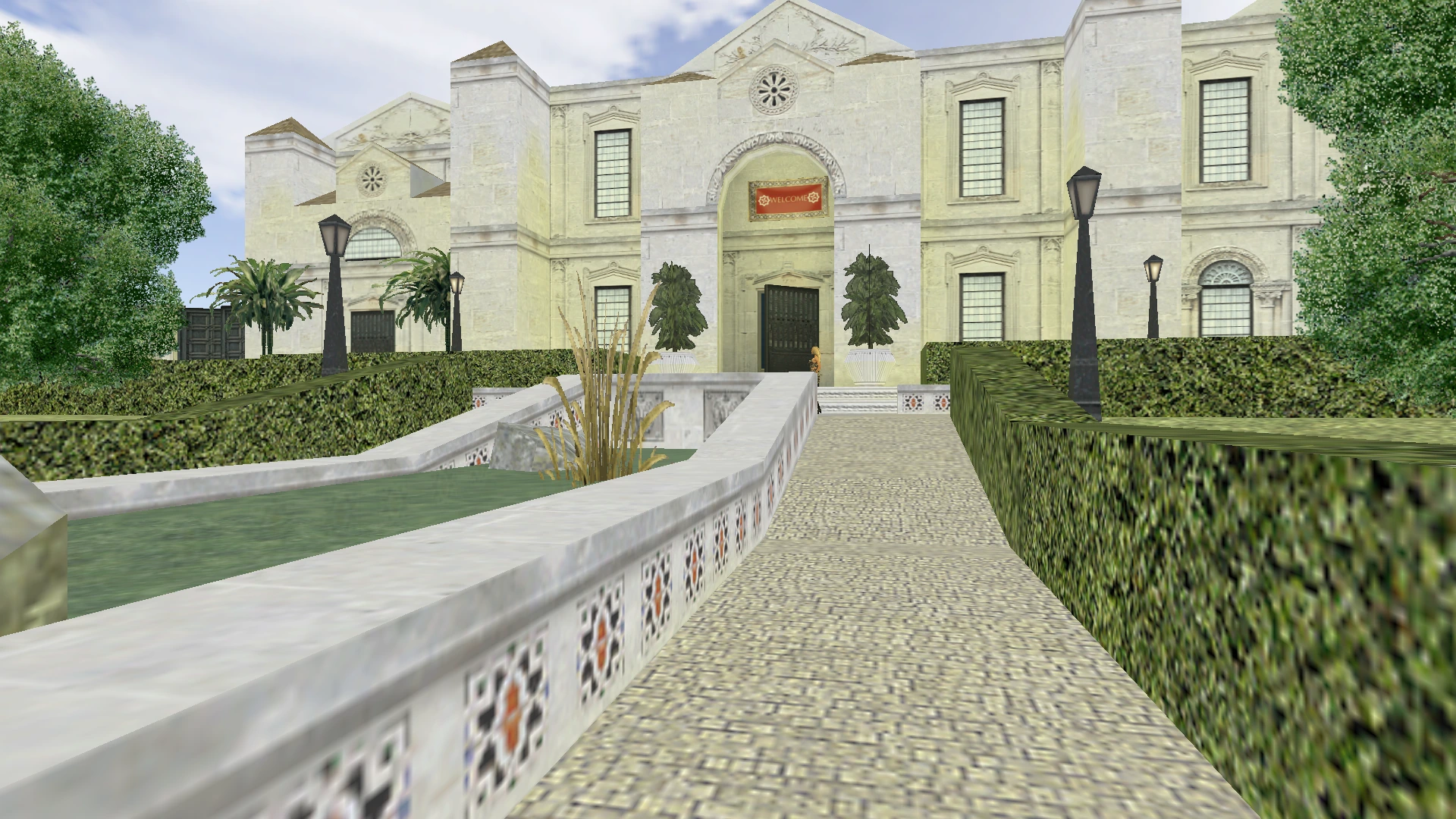 Карта cs_belair