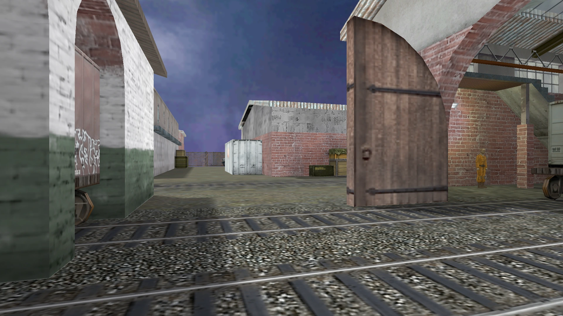 Карта cs_trainyard