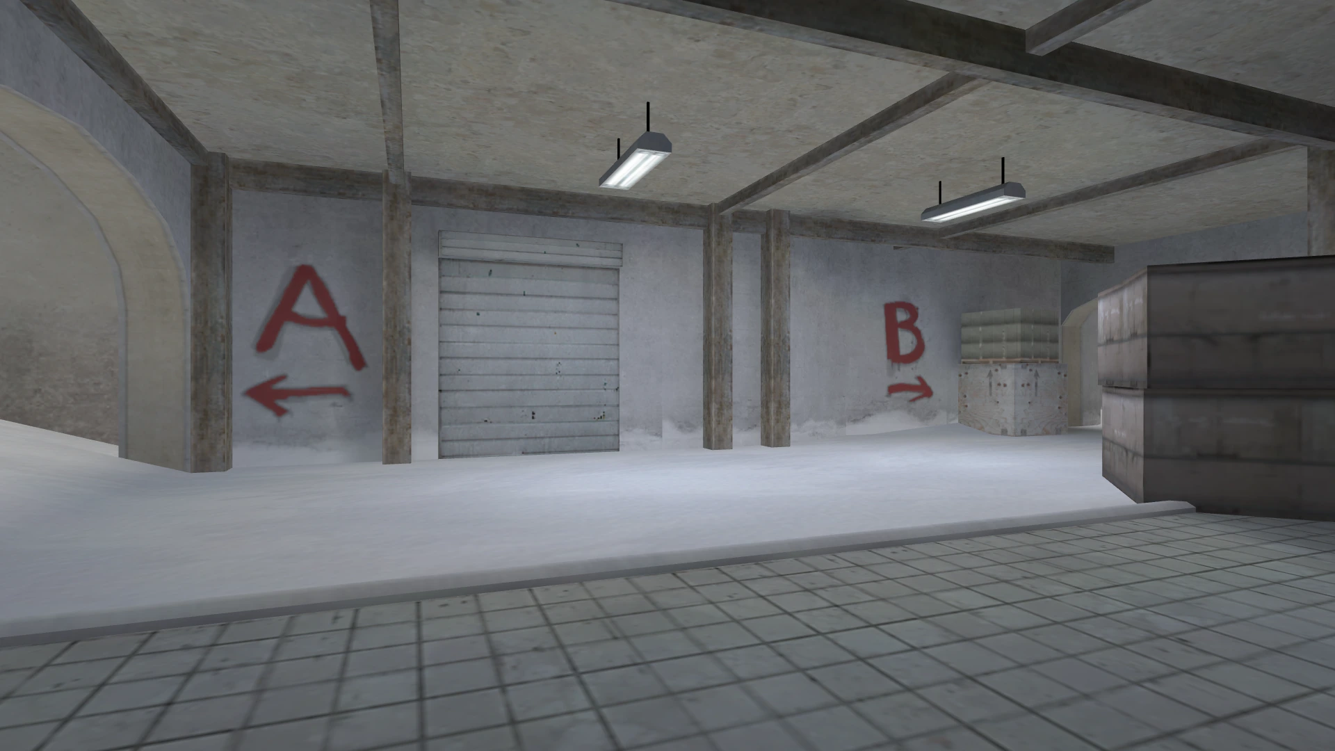 Карта css_dust2winter_go