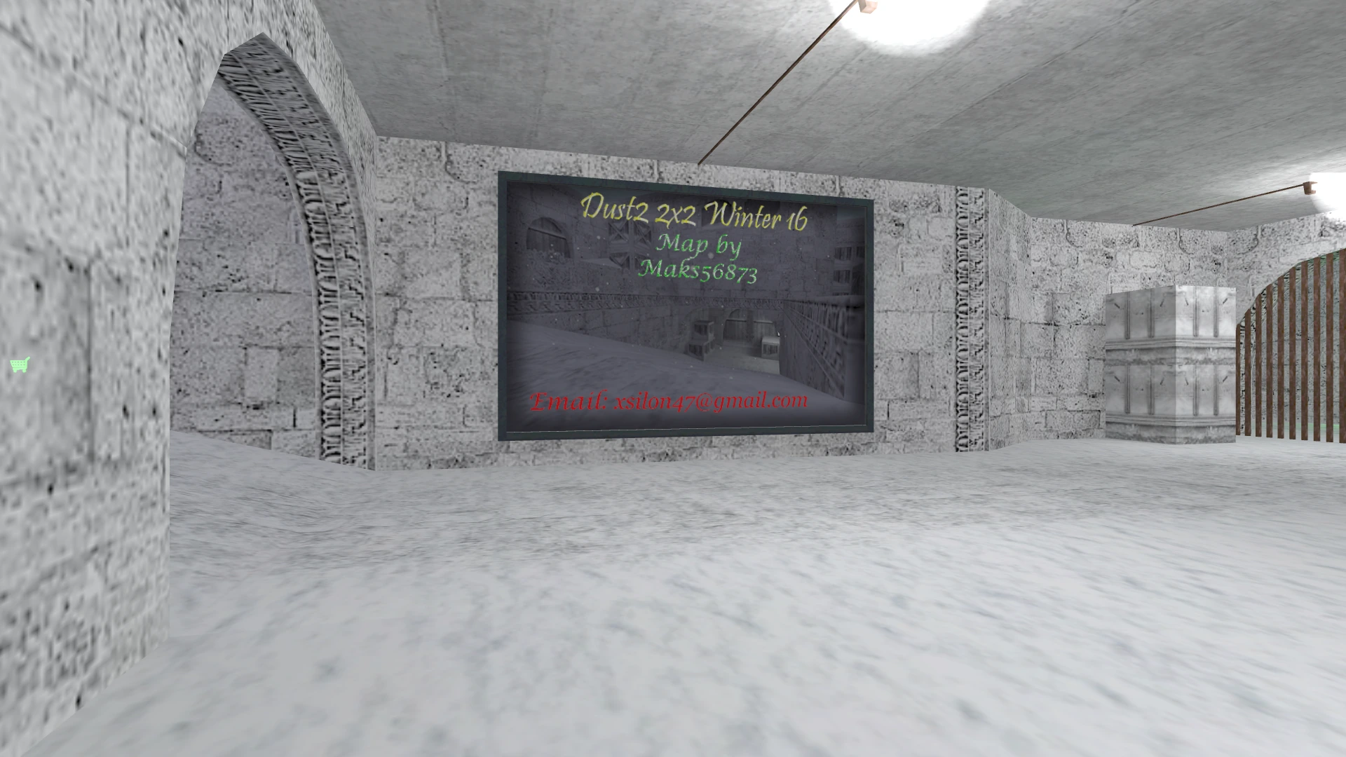 Карта de_dust2_2x2_winter16