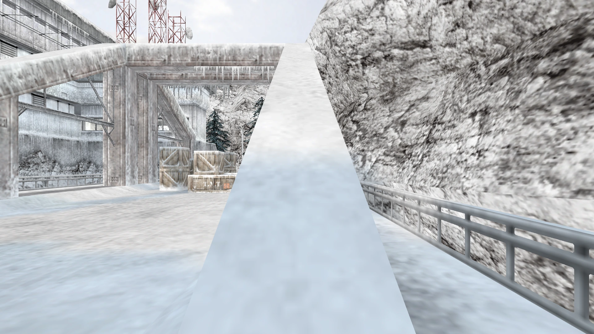 Карта de_snowfacility