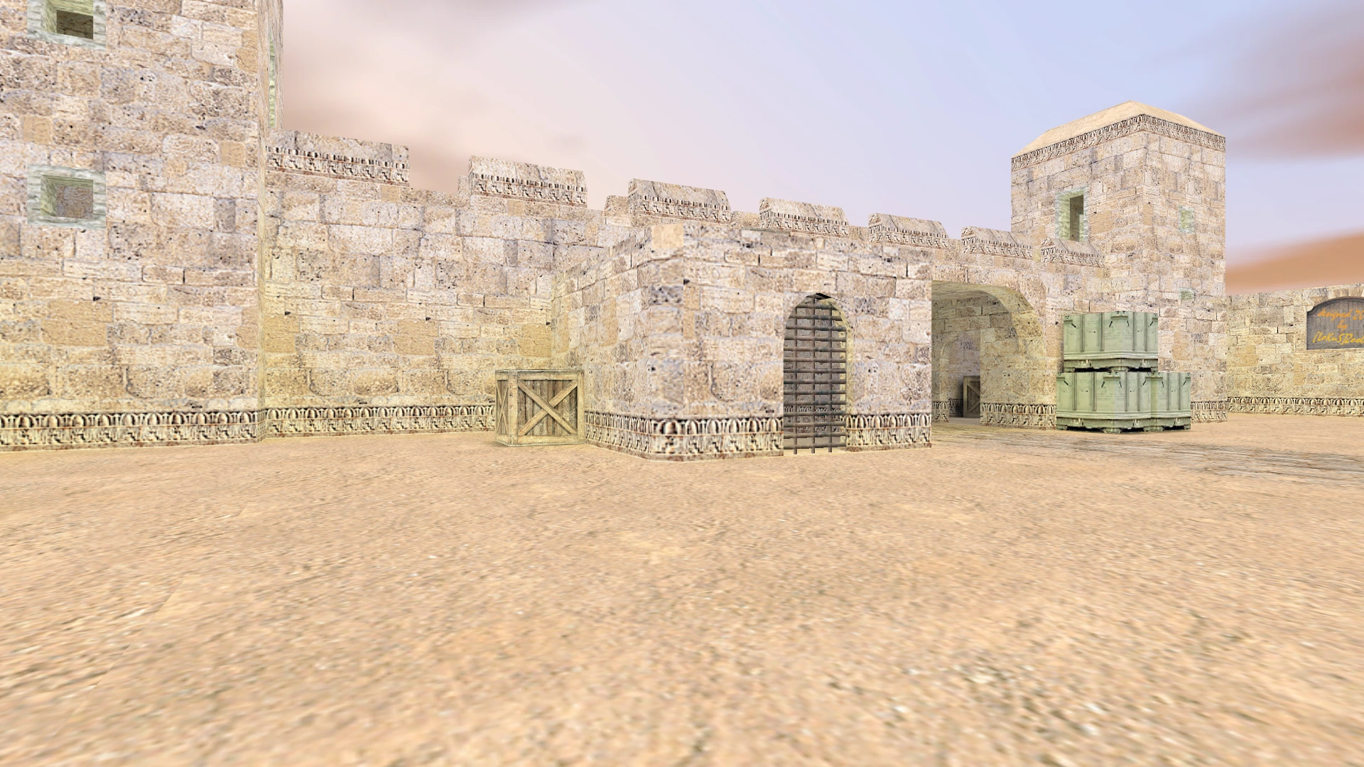 Карта de_thefort