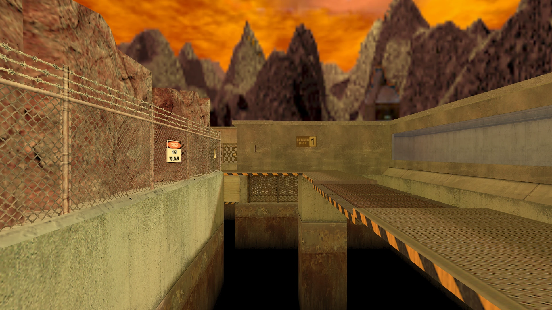 Карта deathrun_burnzone