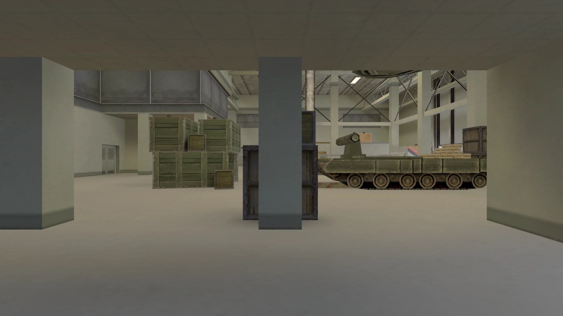 Карта fy_hangar