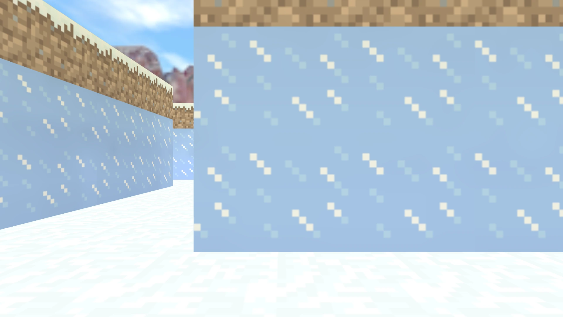 Карта fy_iceworld_minecraft