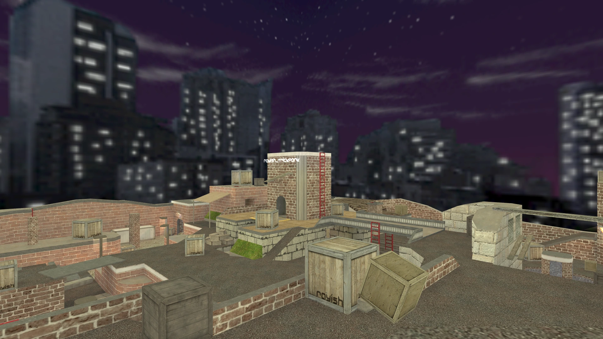 Карта rayish_trickpark