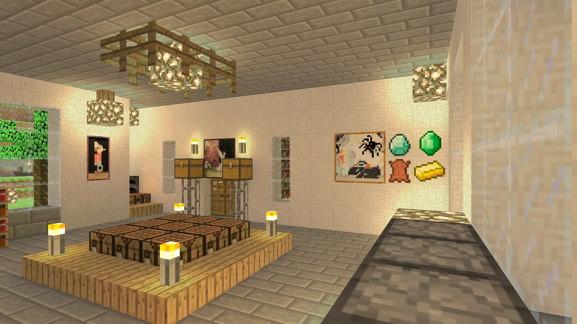 Карта ze_minecraftworld_dg