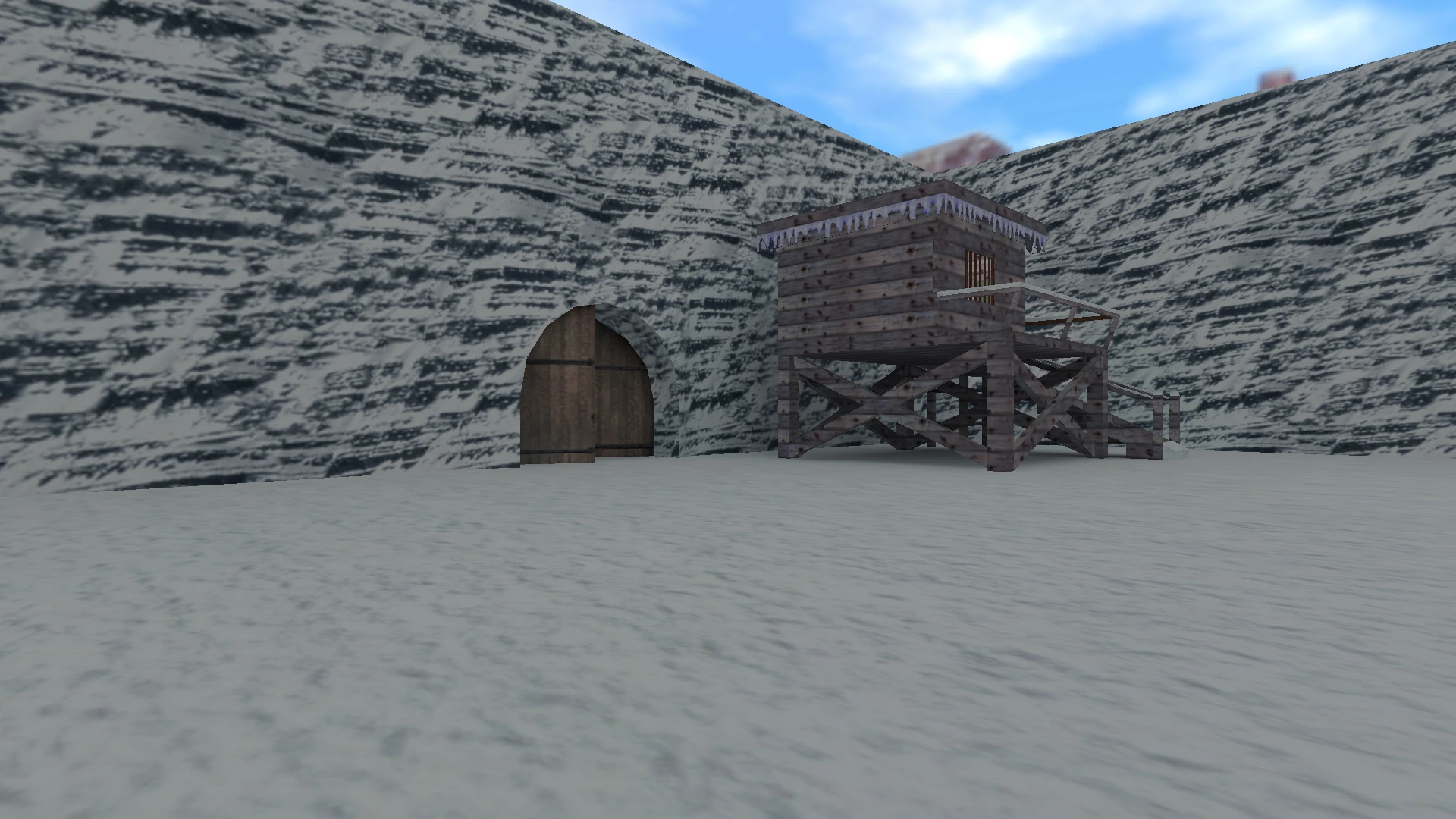 Карта zm_snowbase_beta