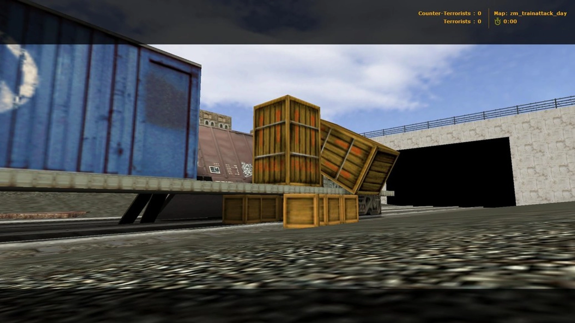 Карта zm_trainattack