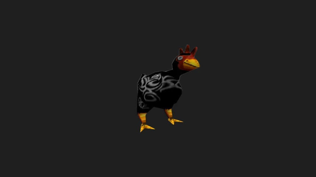 Chicken Black with Tattoo — изображение 2