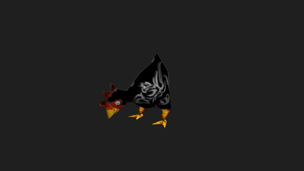 Chicken Black with Tattoo — изображение 3