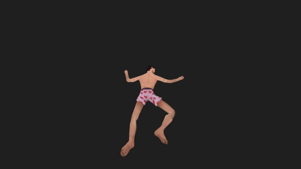 GTA SA Sleeping Stripped Valet Crew — изображение 3