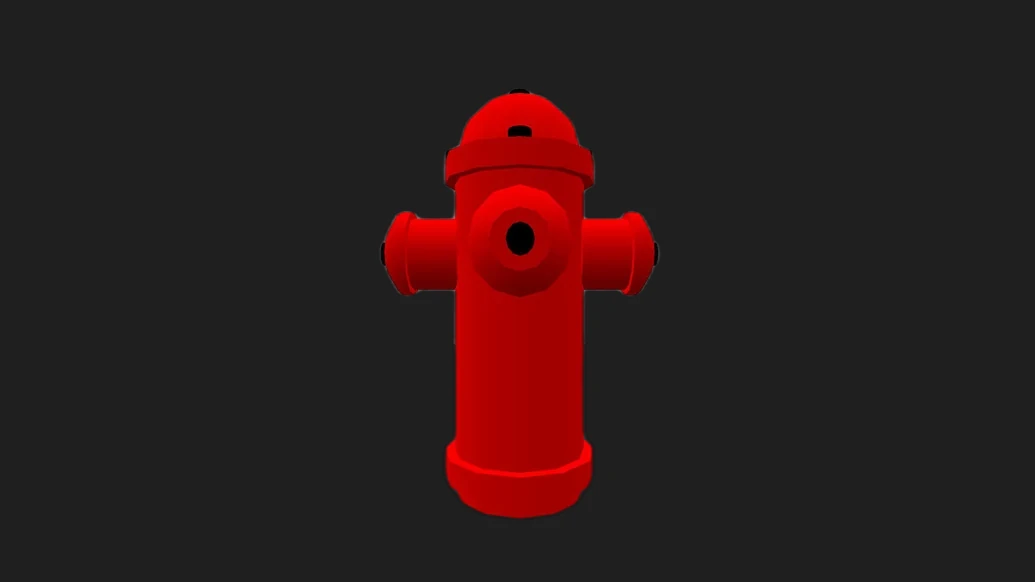 Red Fire Hydrant