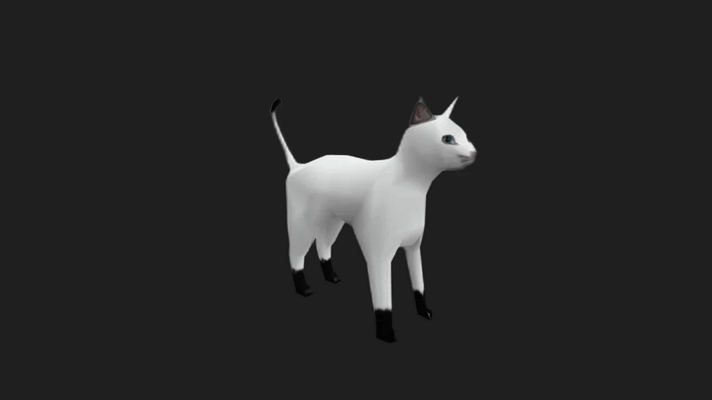 White Cat for Chicken — изображение 2
