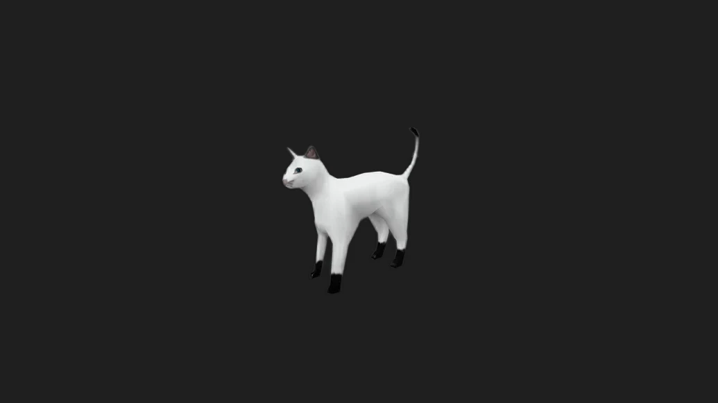 White Cat for Chicken — изображение 3